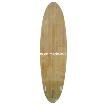 Sup Boards, prancha de madeira com folheado de madeira, superfície de bambu Veneer, núcleo EPS com pano Glssfiber e resina epóxi, de alta qualidade sem Delamination